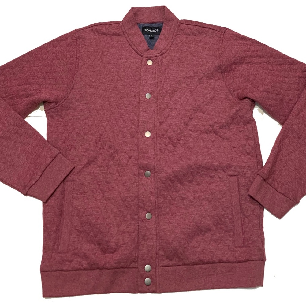 M / Bonobos Quilted Bomber jacket